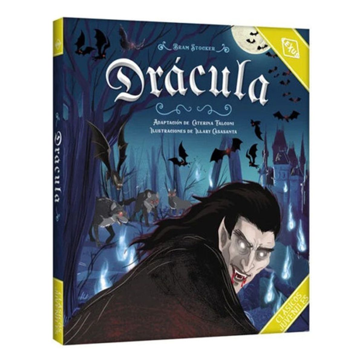 GENERICO - Libro Dracula - Ilustrado - Clasicos Juveniles - Lexus Nuevo