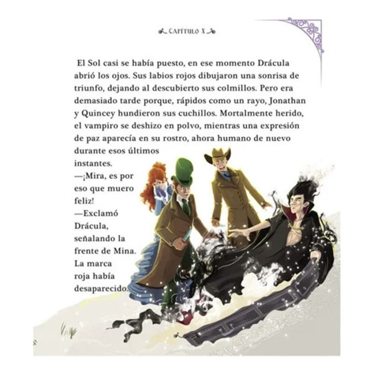 GENERICO - Libro Dracula - Ilustrado - Clasicos Juveniles - Lexus Nuevo