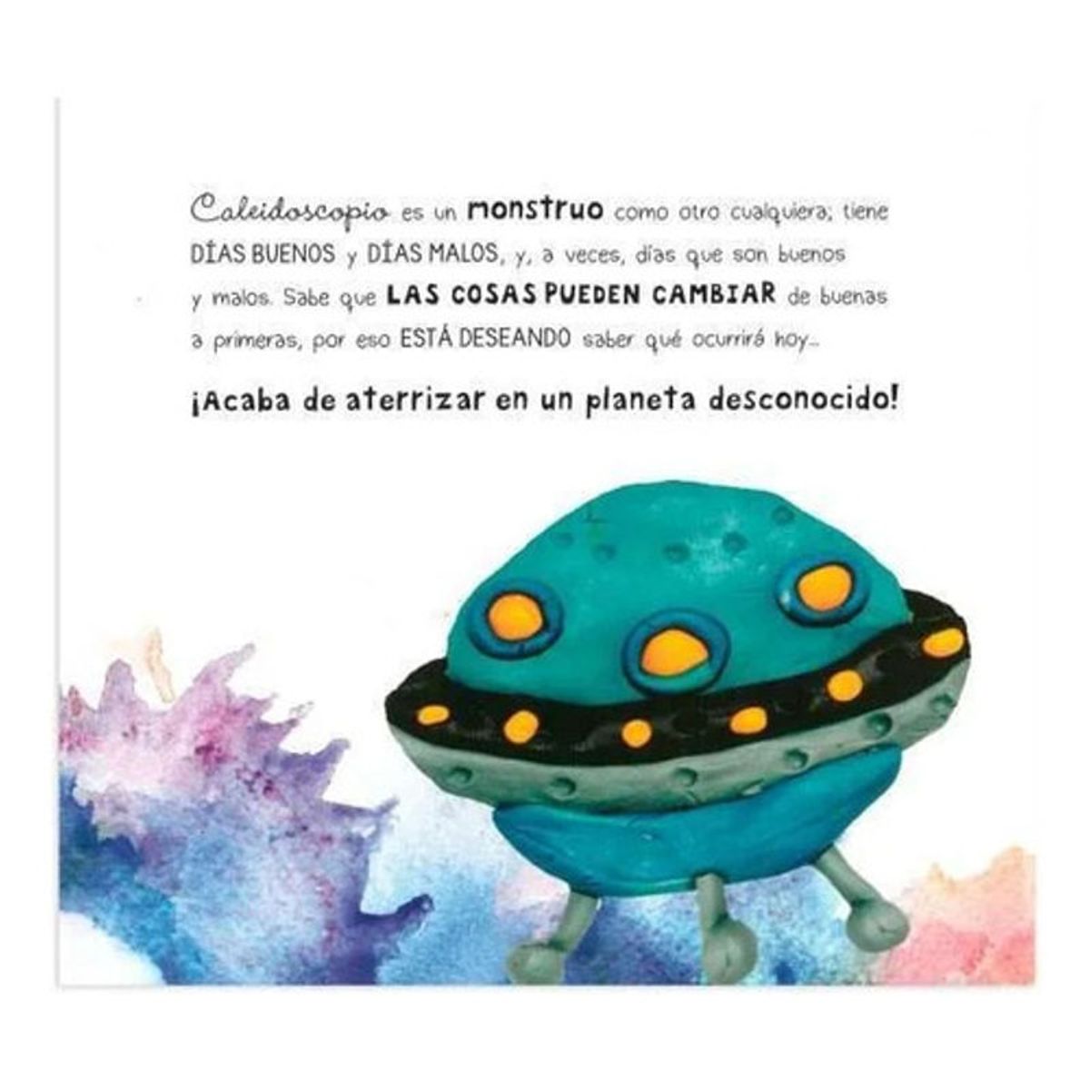 GENERICO - Libro Descubre Las Emociones - Caleidoscopio Se Emociona