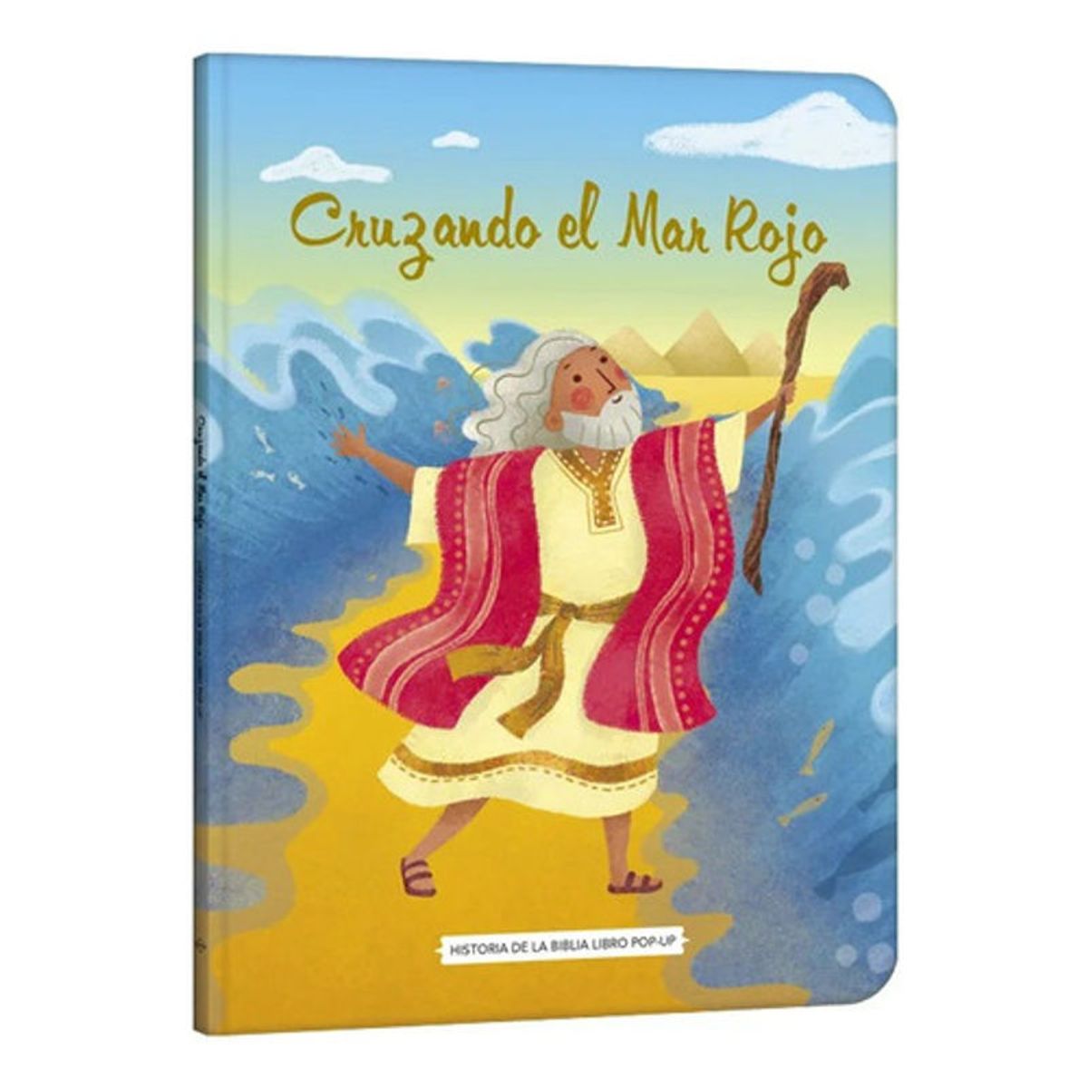 GENERICO - Libro Cruzando El Mar Rojo - Libro Pop Up - Lexus Tapa Dura