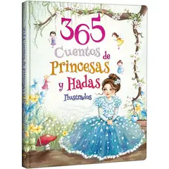 GENERICO - Libro 365 Cuentos De Princesas Y Hadas Ilustrados- Lexus Td