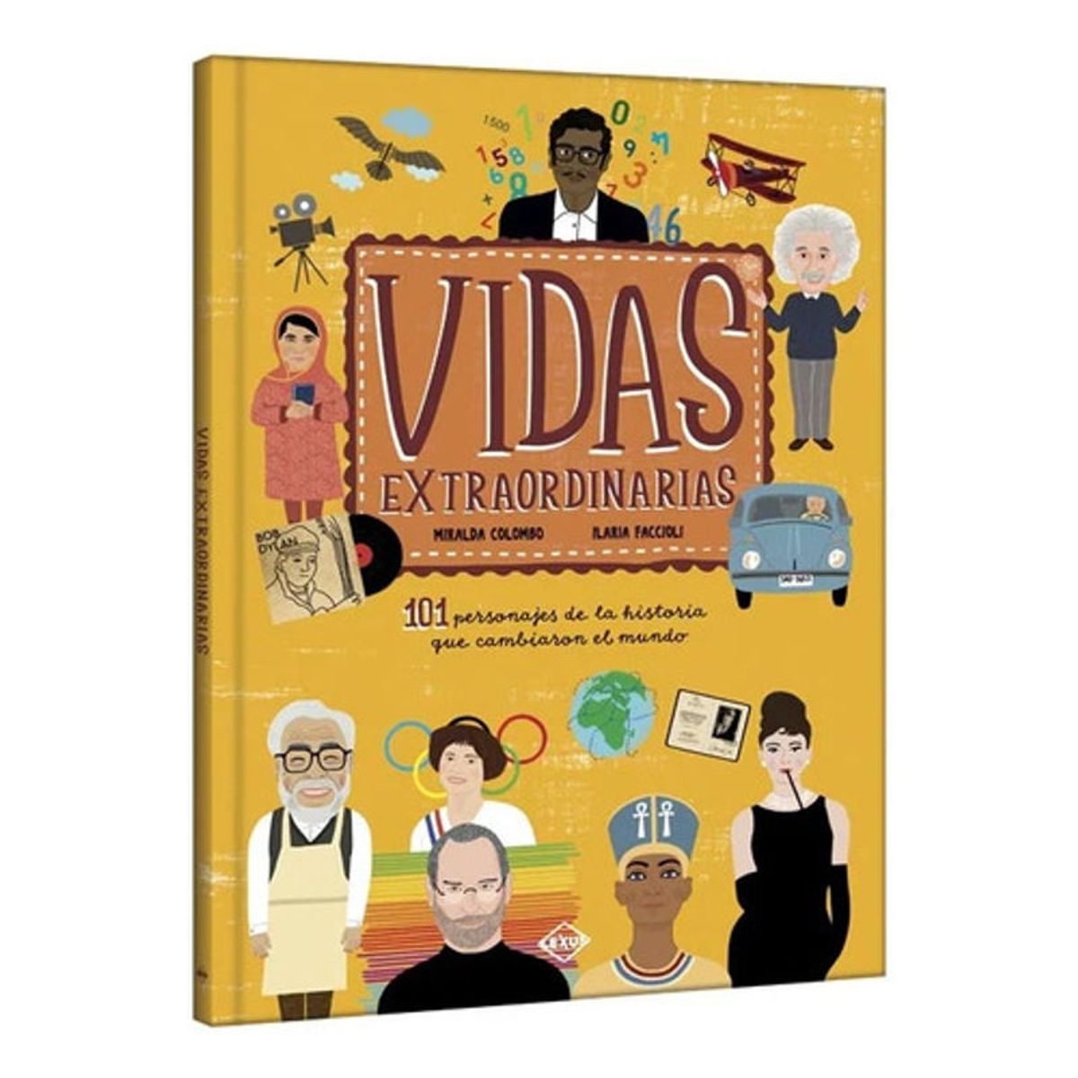 GENERICO - Libro Vidas Extraordinarias - 101 Personajes - Lexus Tdura
