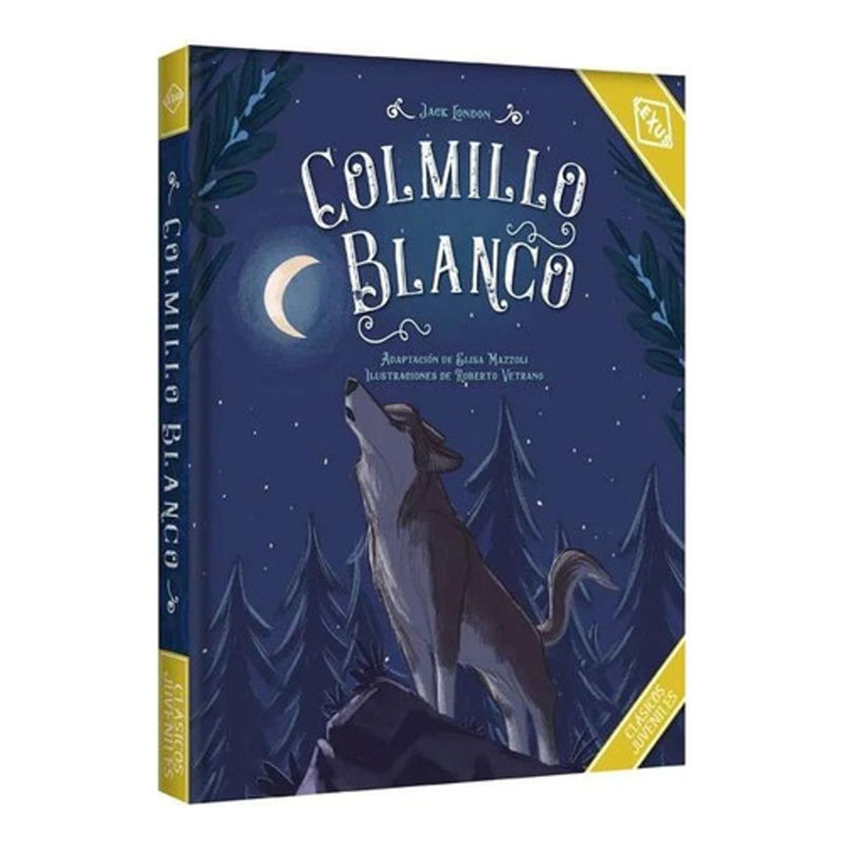 GENERICO - Libro Colmillo Blanco Ilustrado- Clasicos Juveniles - Lexus