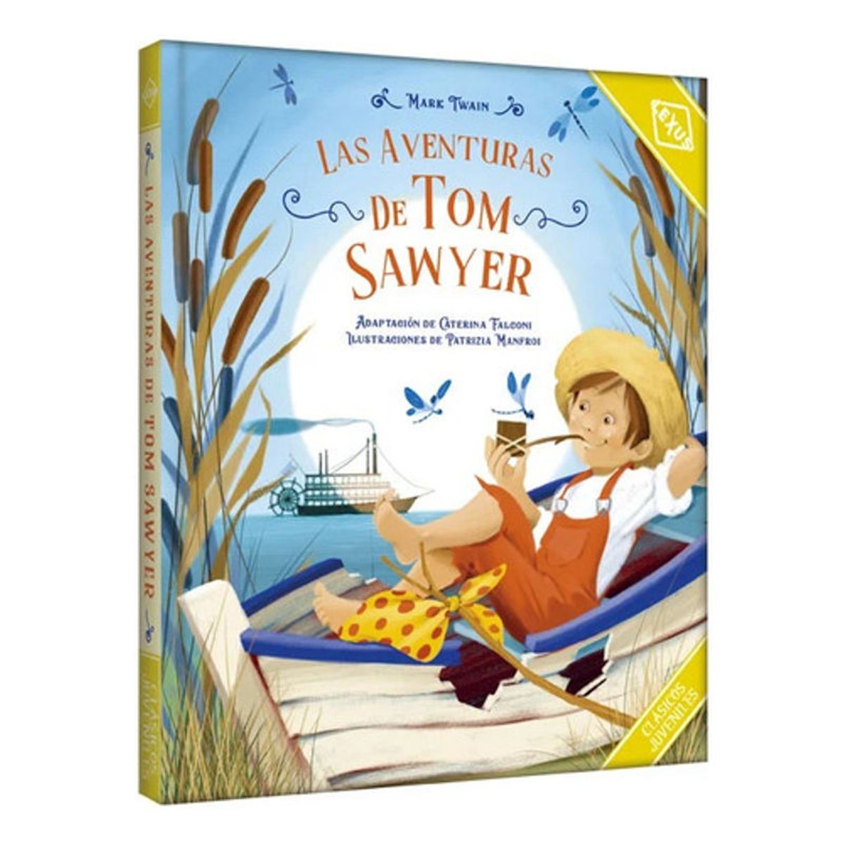 GENERICO - Libro Las Aventuras De Tom Sawyer Ilustrado Clasico Juvenil