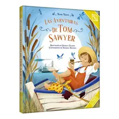 GENERICO - Libro Las Aventuras De Tom Sawyer Ilustrado Clasico Juvenil