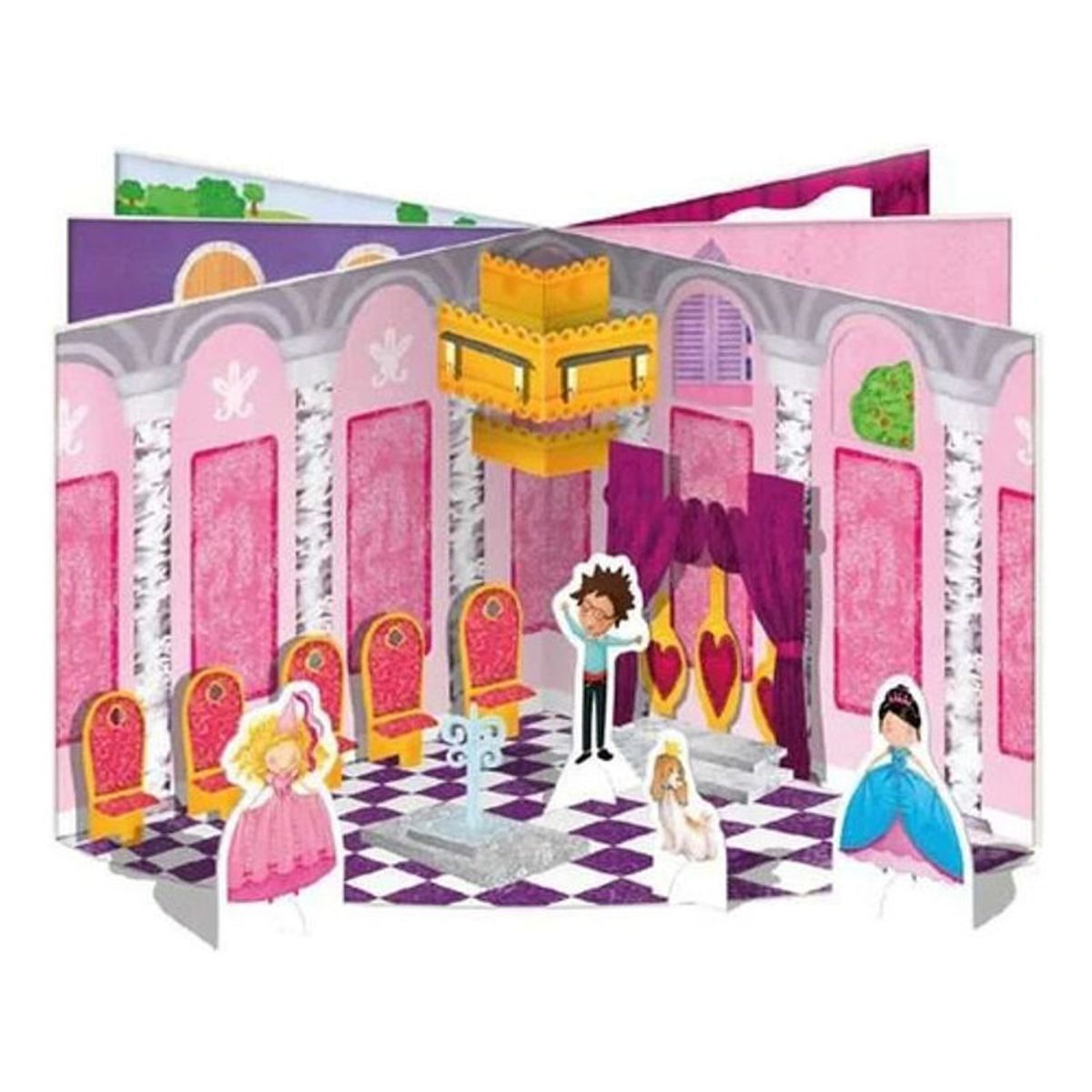 GENERICO - Libro El Castillo De La Princesa - Carrusel Pop Up - Lexus