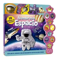 GENERICO - Libro Asombroso Espacio Con 10 Sonidos Y Datos - Lexus