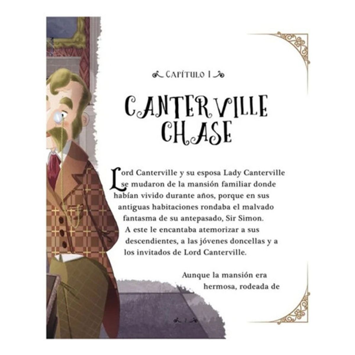 GENERICO - Libro El Fantasma De Canterville - Clasicos Juveniles Lexus