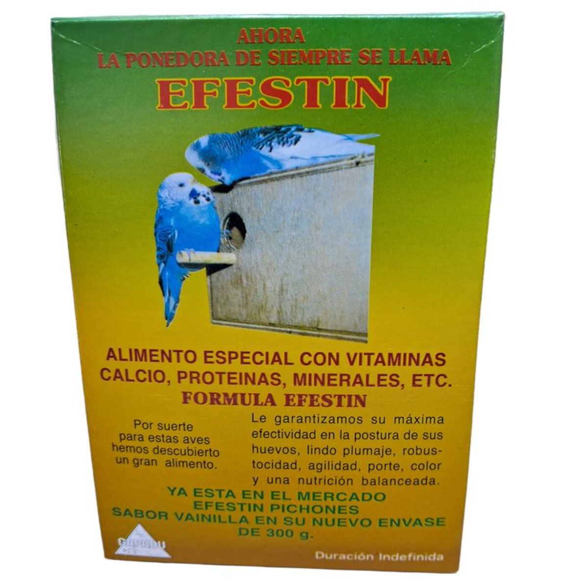 GENERICO - Efestin Alimento Vitaminas Ponedora Especial Para Aves 300gr