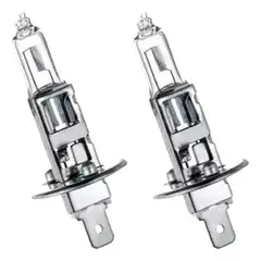 GENERICO - Ampolleta Halogena H1 12v 100w Normal Par 2 Unidades
