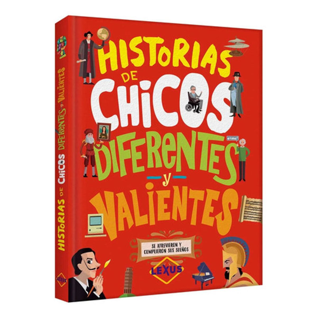 GENERICO - Libro Historias De Chicos Diferentes Y Valientes Td- Lexus