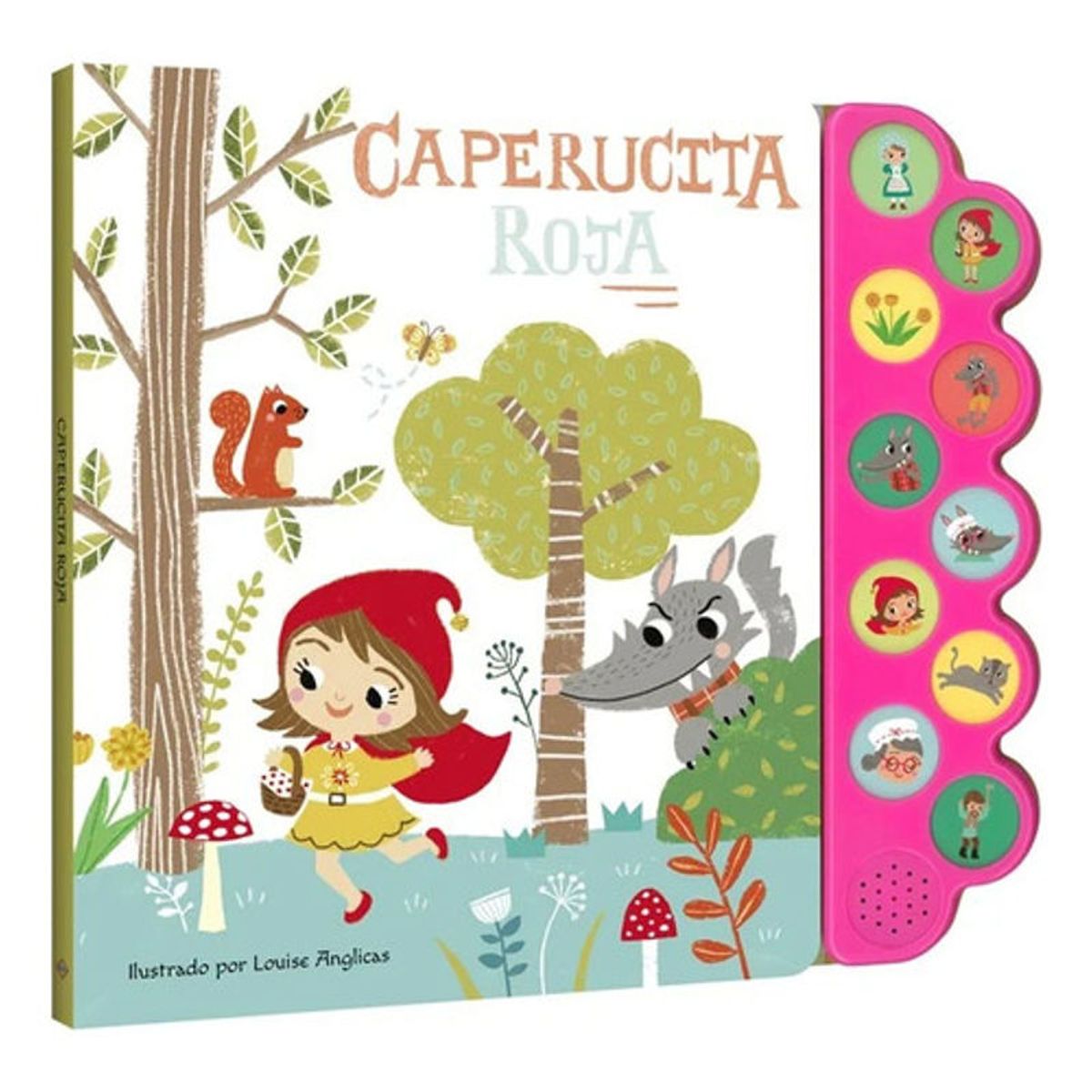 GENERICO - Libro Caperucita Roja - 10 Sonidos - Lexus - Nuevo Original