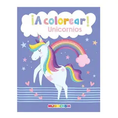 GENERICO - Colección ¡a Colorear 3 Libros Unicornio-mascota-fruta
