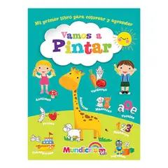 GENERICO - Libro Infantil Vamos A Pintar