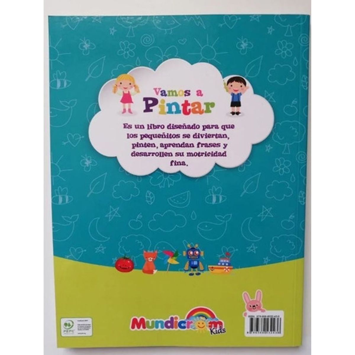 GENERICO - Libro Infantil Vamos A Pintar