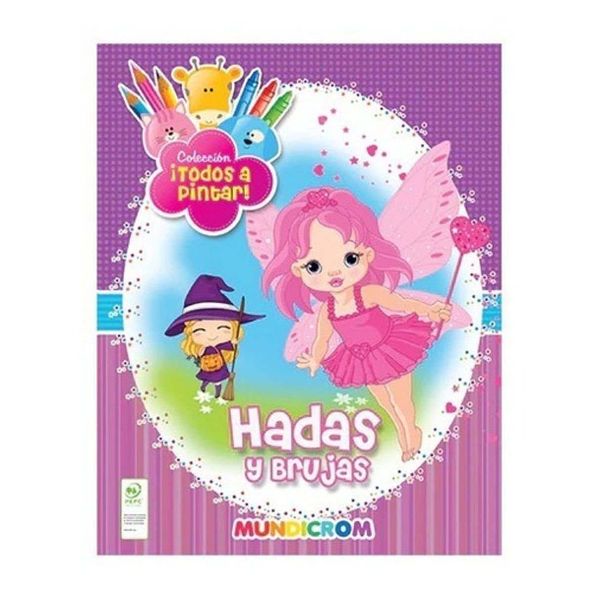 GENERICO - Colección Todos A Pintar 4 Libros Princesas-hadas-castillos