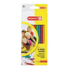 GENERICO - Lápices Color Largo 12un Bruynzeel Excelente Calidad
