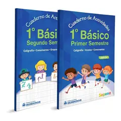 GENERICO - Pack Cuaderno Actividades Sopena 1 Basico 1-2 Sem Vertical