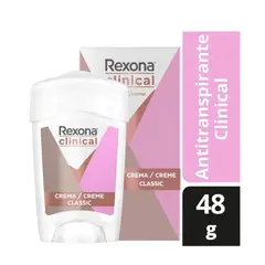 REXONA - Desodorante en Crema Clinical Extra Dry 48g