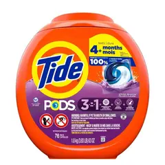 TIDE - Spring Meadow Detergente Ropa Aroma Fresco 76 capsulas