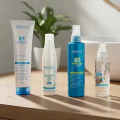 SALERM - Kit 21 Shampoo, Crema, Spray Protector Y Finalizador