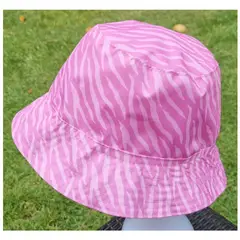 EL ESPACIO DE TOMMY - Gorro infantil Bucket Hat cebra rosa