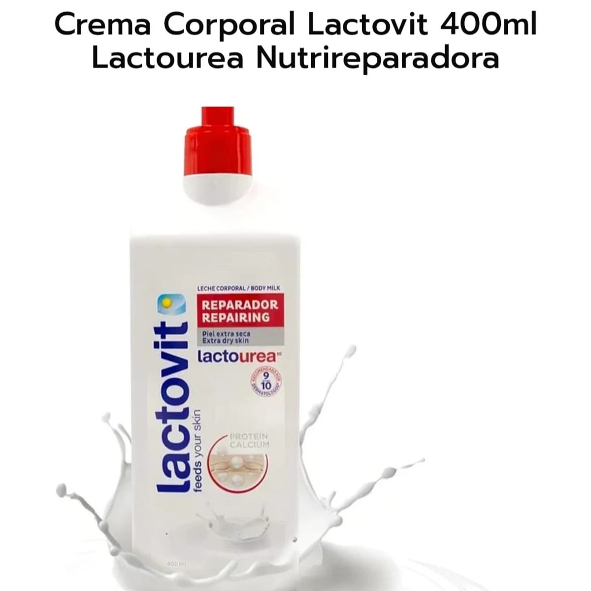 LACTOVIT - Crema Corporal Lactovit 400ml Lactourea Nutrireparadora