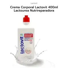 LACTOVIT - Crema Corporal 400ml Lactourea Nutrireparadora