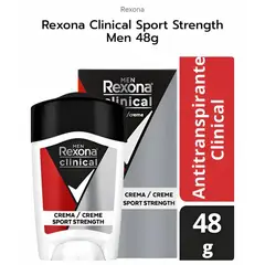 REXONA - Clinical Sport Strength Barra Sport 48 G
