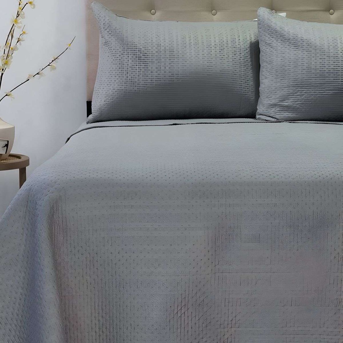 DORAL - Quilt Cubrecama 2 Plazas Doral MAS 2 ALMOHADAS DE REGALO