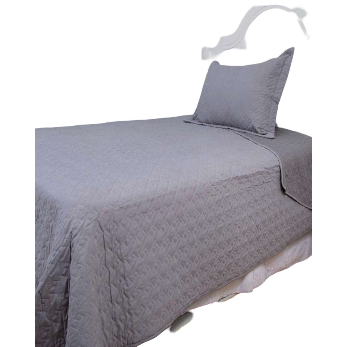 DORAL - Quilt Cubrecama MAS 1 ALMOHADA DE REGALO plaza y media Doral