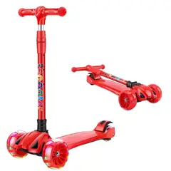 GENERICO - Scooter Monopatin Juguete De Diversión Regalo Para Niños Rojo