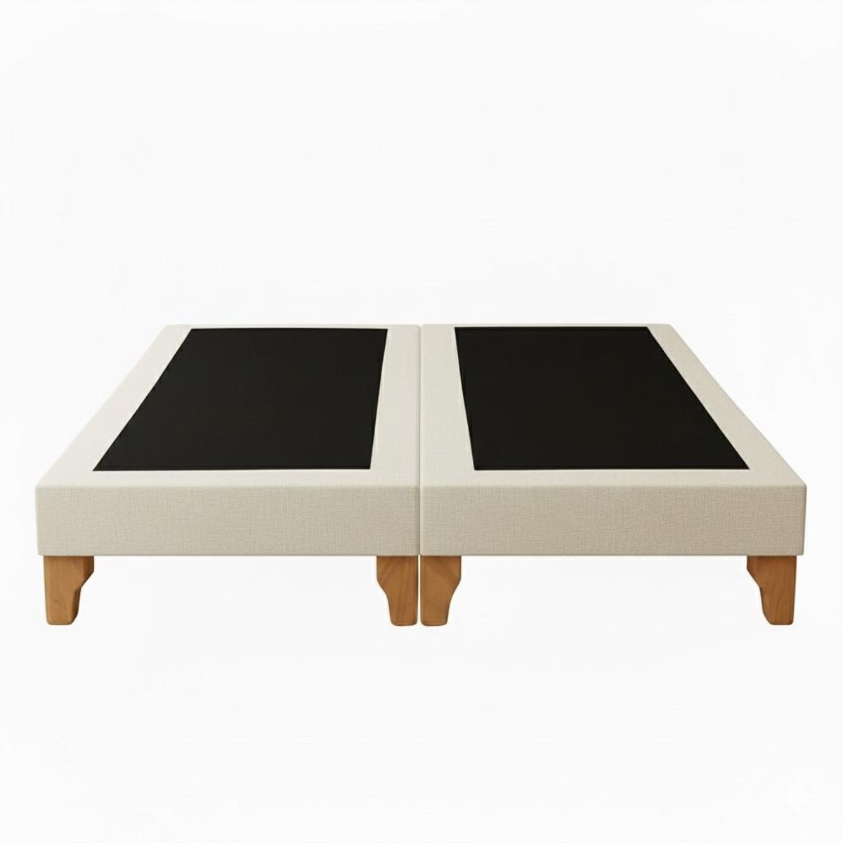 GENERICO - Bases De Camas 2 Plazas Dividida BEIGE