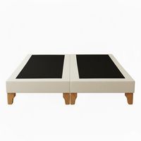 Bases De Camas 2 Plazas Dividida BEIGE