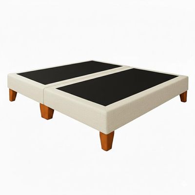 Imagen 2 del producto Bases De Camas 2 Plazas Dividida BEIGE