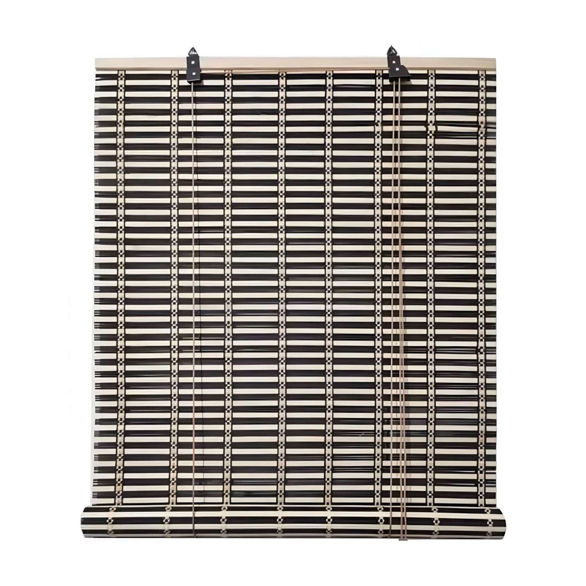 GENERICO - PACK DE 2 CORTINAS ROLLER BAMBU 150X180 ESTERILLA ENROLLABLE