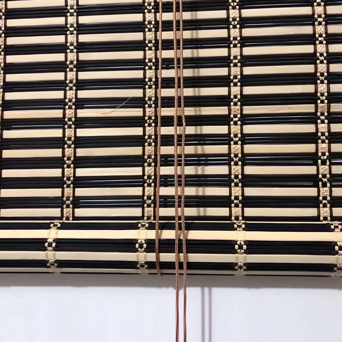 GENERICO - PACK DE 2 CORTINAS ROLLER BAMBU 150X180 ESTERILLA ENROLLABLE