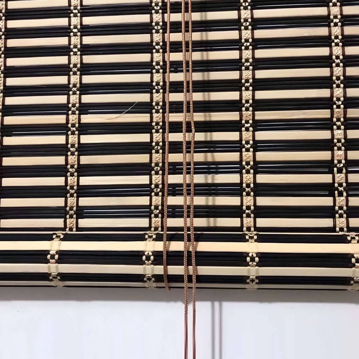 GENERICO - PACK DE 2 CORTINAS PERCIANA BAMBU 120X180 ESTERILLA ENROLLABLE