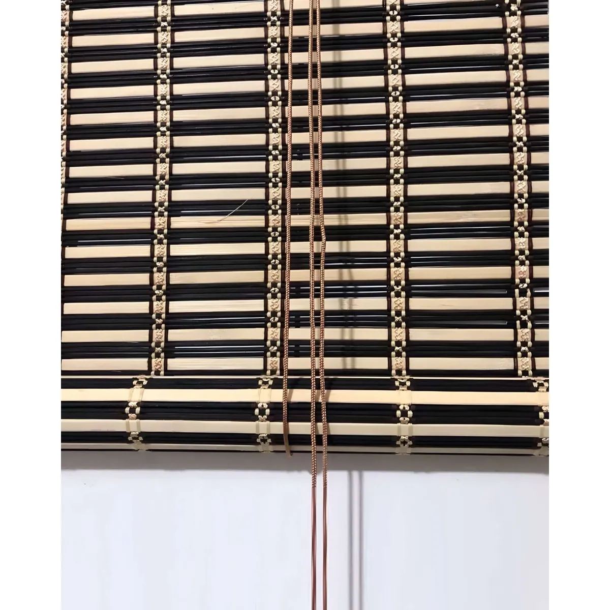 GENERICO - PACK DE 2 CORTINAS PERCIANA BAMBU 120X180 ESTERILLA ENROLLABLE