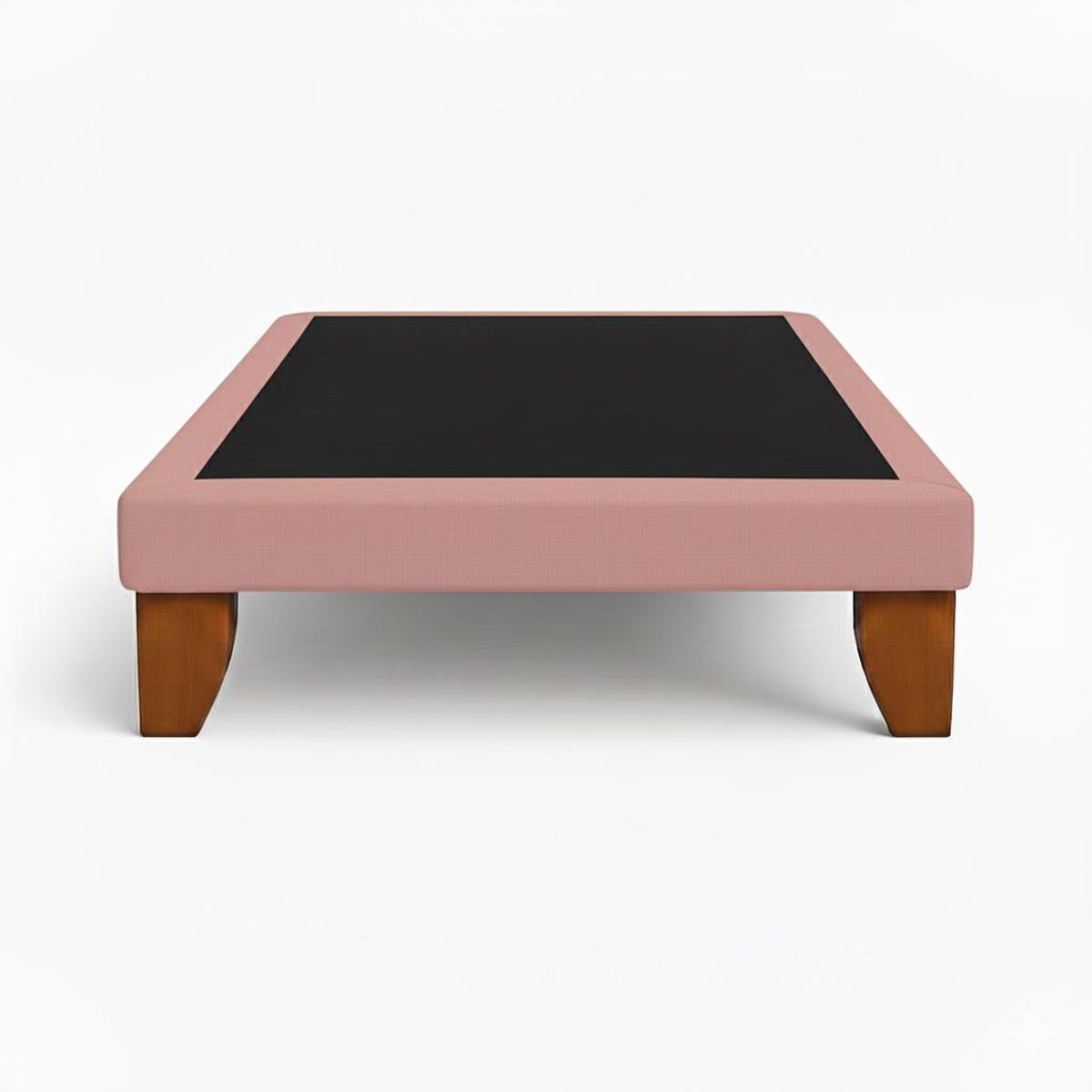 GENERICO - Base De Cama 1 Plaza 1.90x90 Rosa palo
