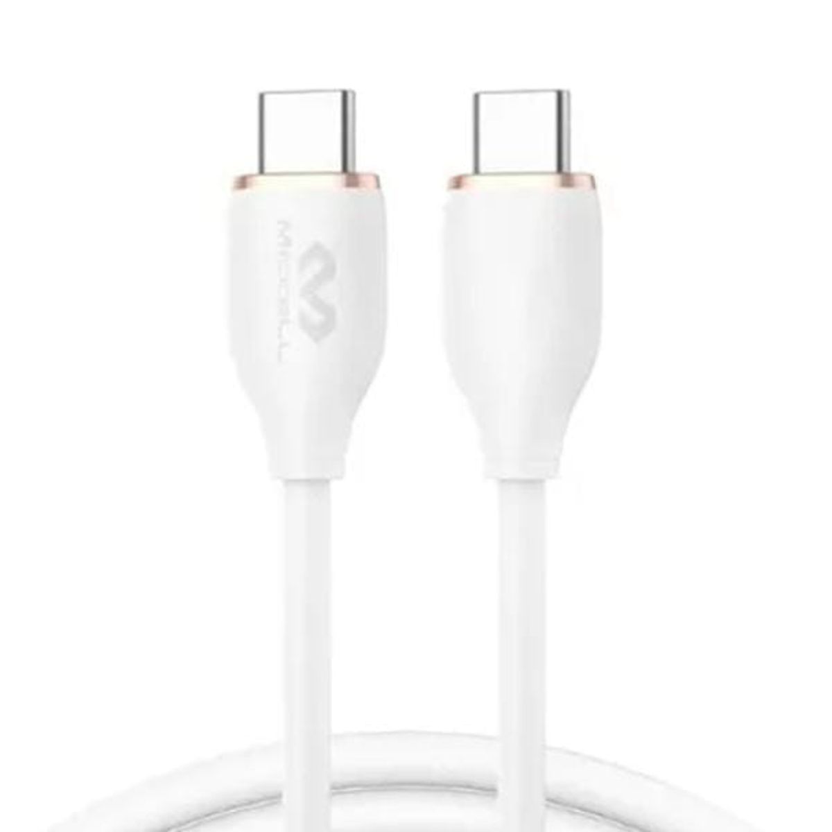 GENERICO - Cable Tipo C A Tipo C Miccell Vq-d09 Blanco