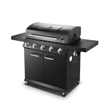 Imagen 2 del producto Parrilla a Gas 5 Quemadores + quemador lateral Black Premier