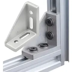 KUANGYE - Soporte Ángulo 90° Perfil Tslot 40x80 (pack 2 Unds)