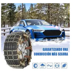 ESHOPANGIE - Set 6u Cadena Neumático Antideslizante Nieve Barro Universal