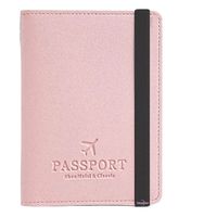 Porta Pasaporte Documentos Funda Protectora Viaje
