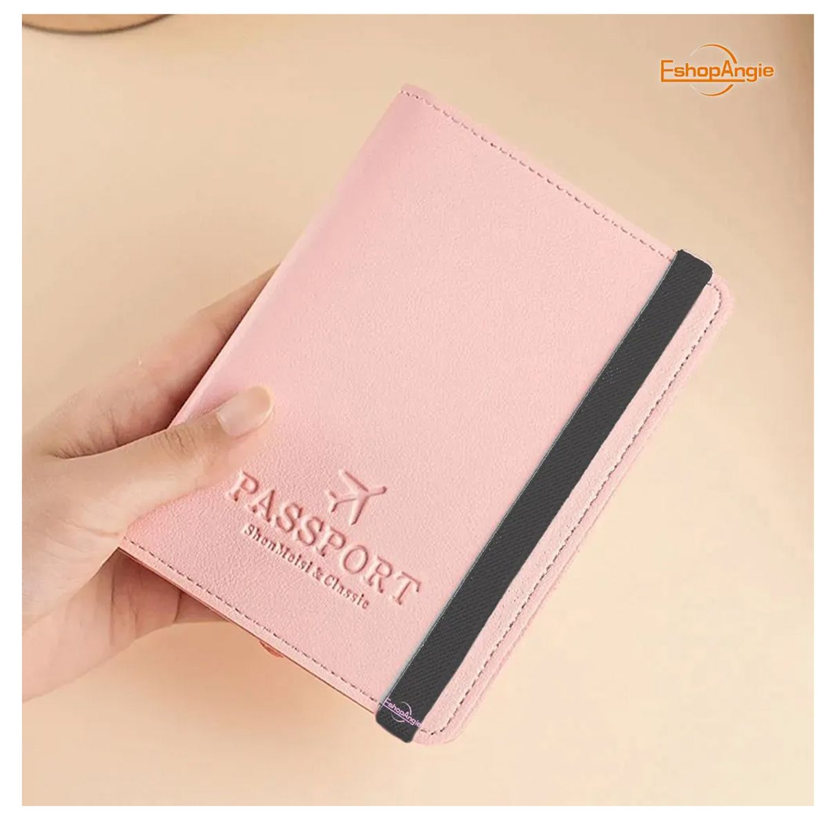 ESHOPANGIE - Porta Pasaporte Documentos Funda Protectora Viaje