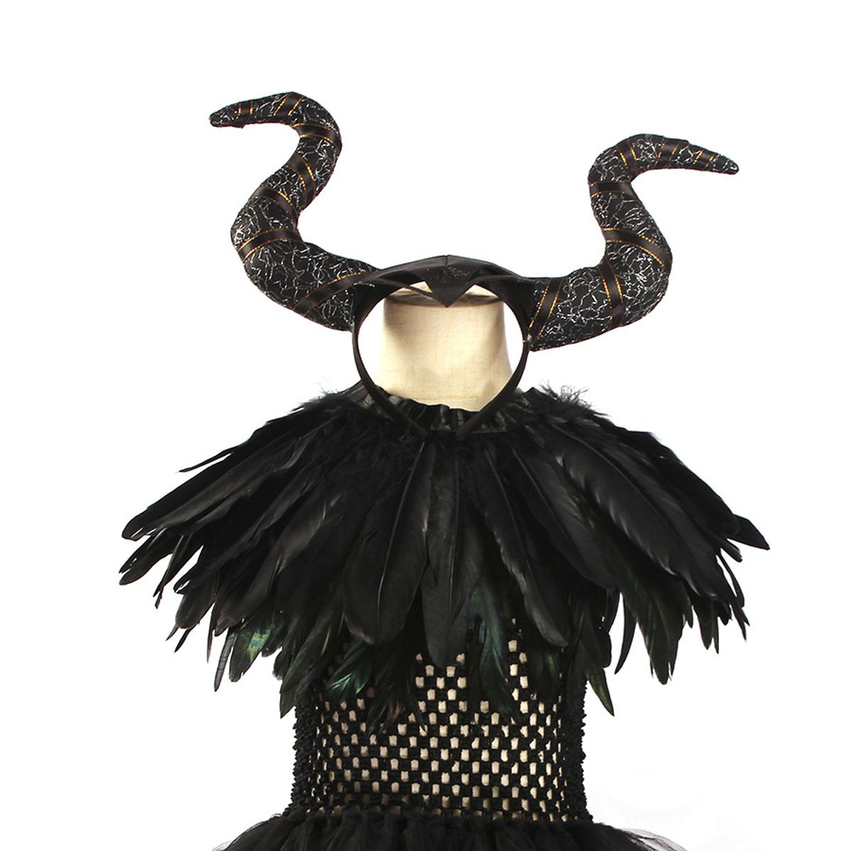 GENERICO - Disfraz Gótico Bruja Con Accesorios Halloween Cosplay