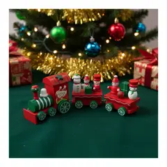 EKOL TACTICA MILITAR - Tren De Navidad Decoracion Navideña Adorno Navidad 2025