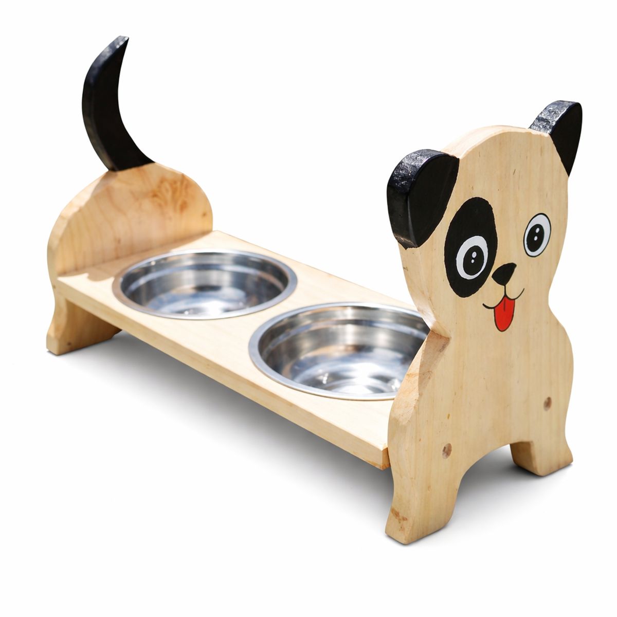 GENERICO - Comedero - bebedero PARA PERRO MUGUI fuentes acero desmontable  - Decorativo y Ergonómico