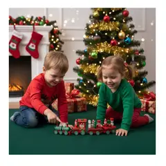 EKOL TACTICA MILITAR - Tren De Navidad Decoracion Navideña Adorno Navidad 2025